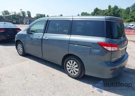 2012 Nissan Quest S из США, поврежденный, VIN JN8AE2KP7C9030807